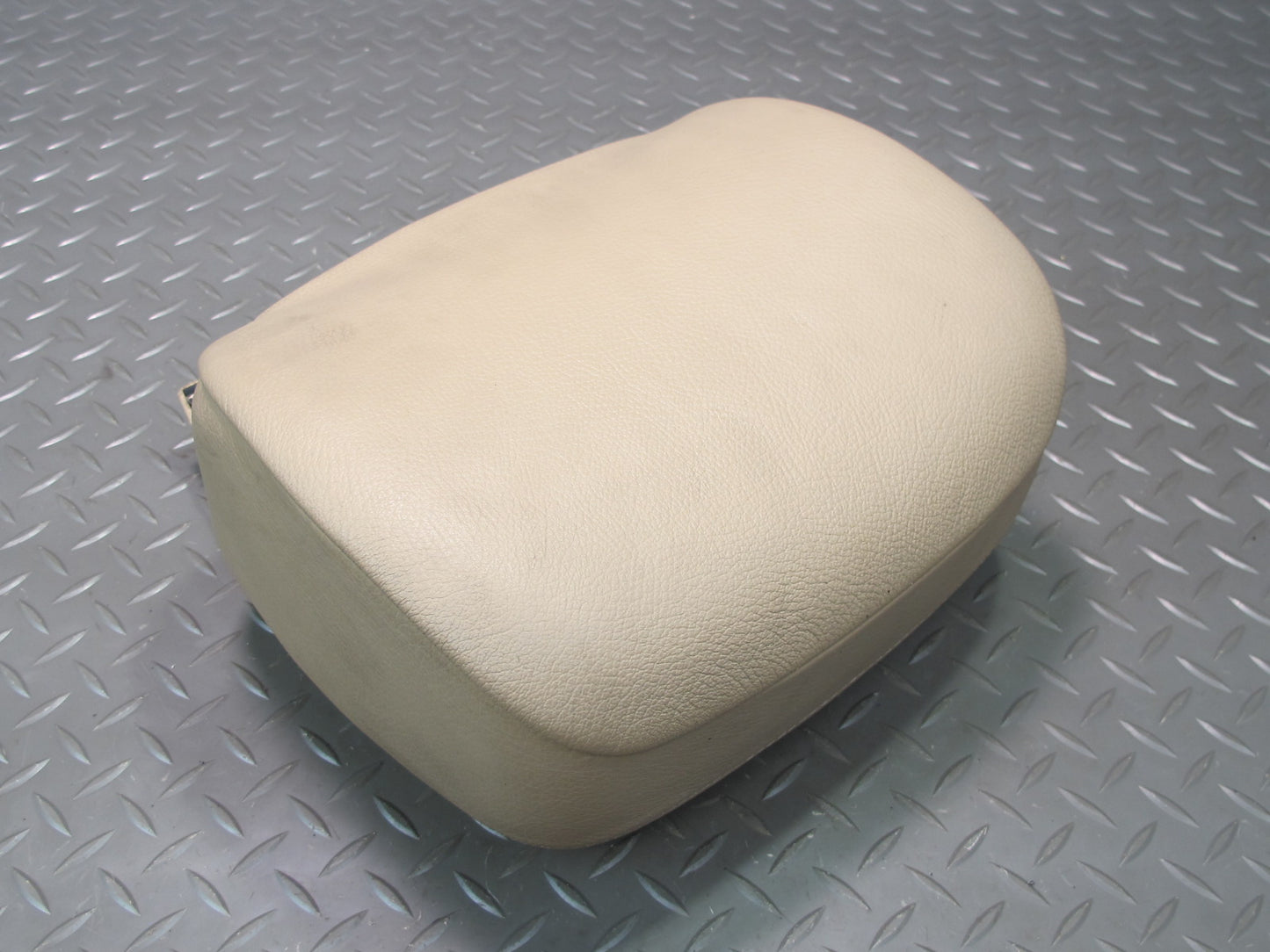 01-06 BMW E46 330CI Convertible Front Right Leather Headrest Beige OEM