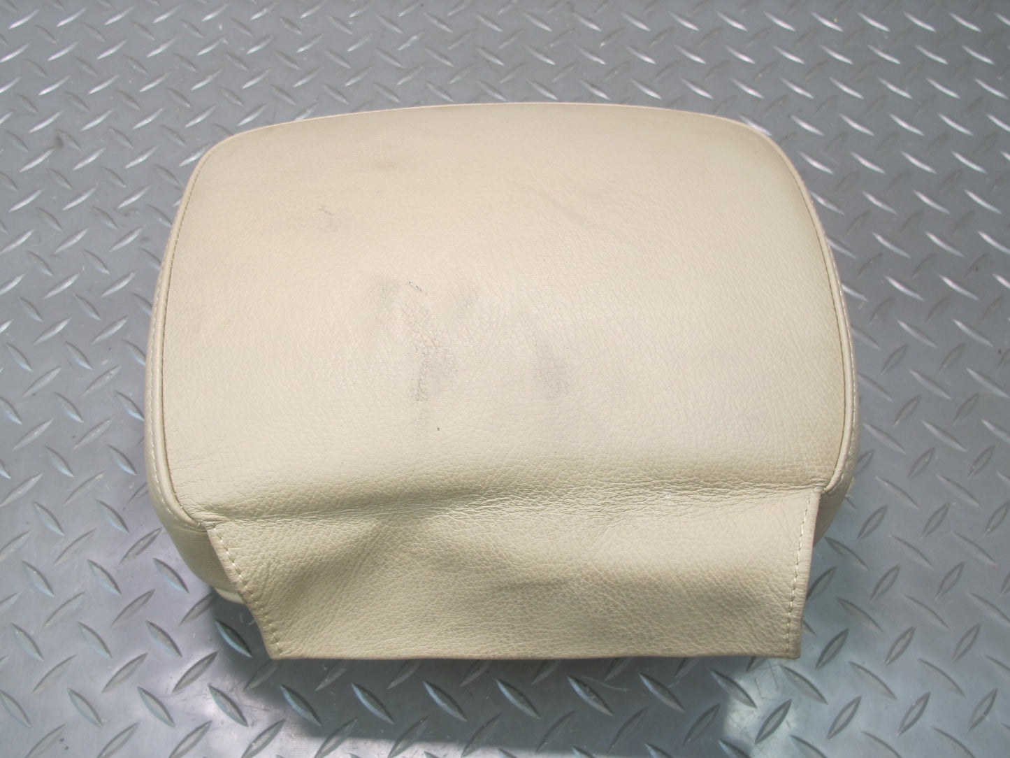 01-06 BMW E46 330CI Convertible Front Right Leather Headrest Beige OEM