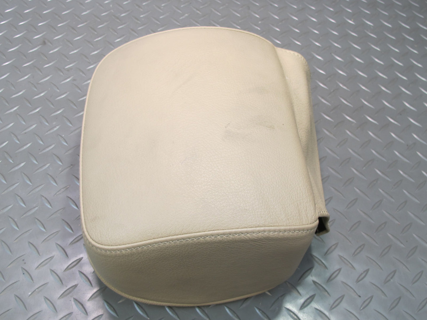 01-06 BMW E46 330CI Convertible Front Right Leather Headrest Beige OEM
