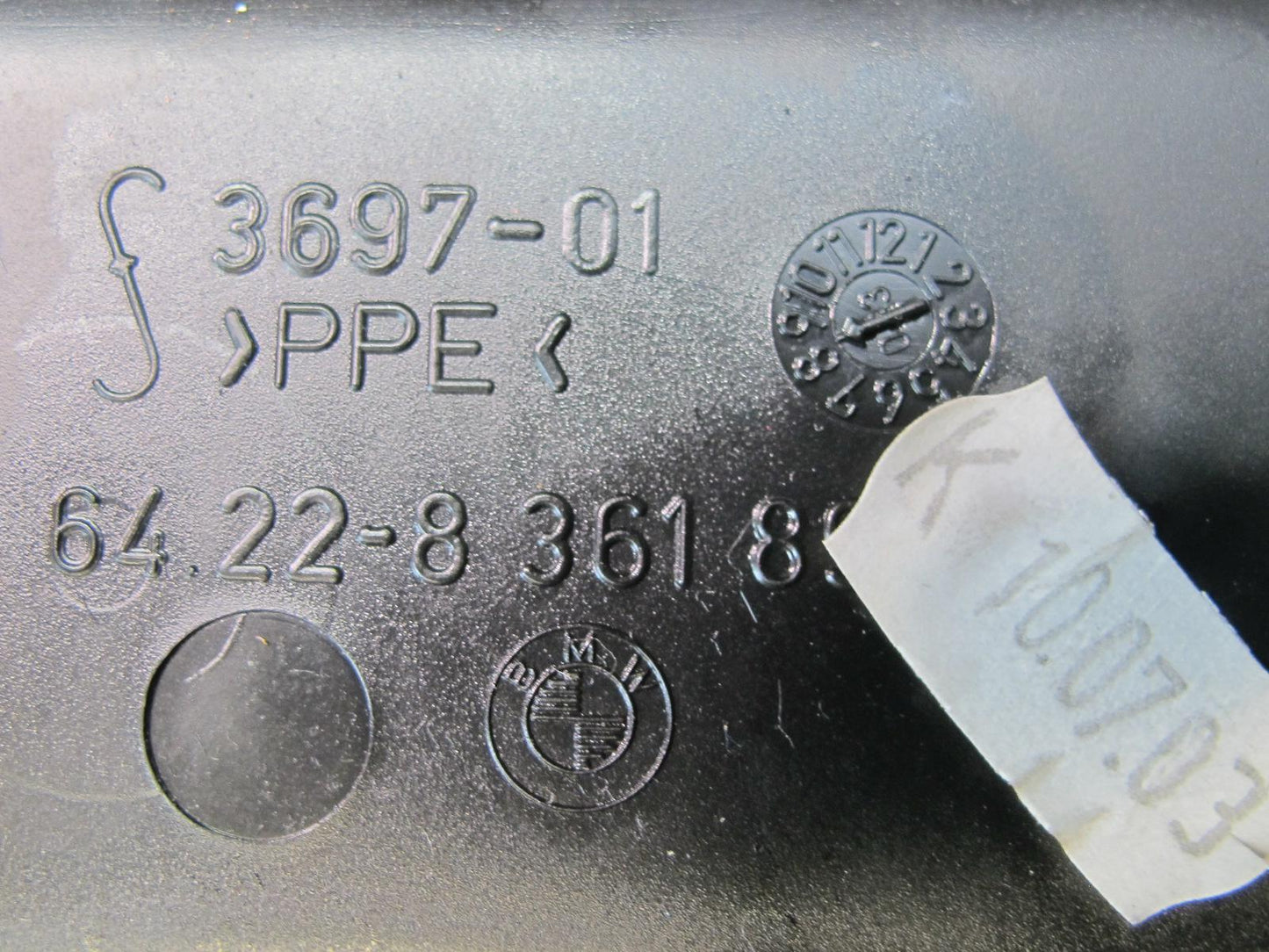 01-06 BMW E46 330ci Set of 3 Dash Front Left Center Right Air Vent Grille OEM