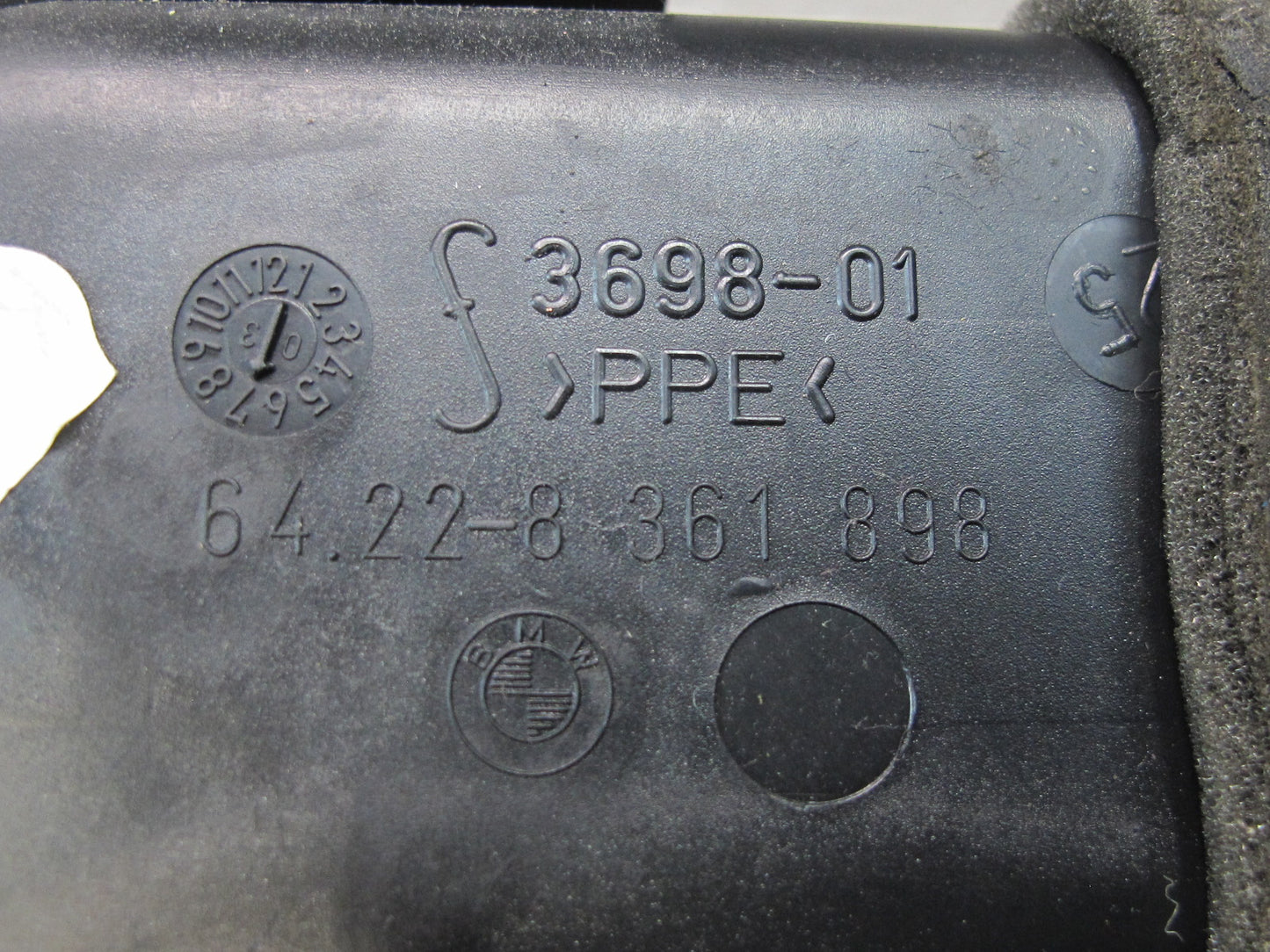 01-06 BMW E46 330ci Set of 3 Dash Front Left Center Right Air Vent Grille OEM