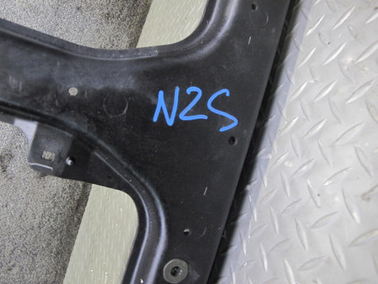 04-05 Nissan Z33 350Z Convertible Engine Radiator Core Support Panel w Horns OEM