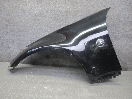 03-06 Nissan Z33 350Z Front Left Fender Shell Cover Panel Black OEM