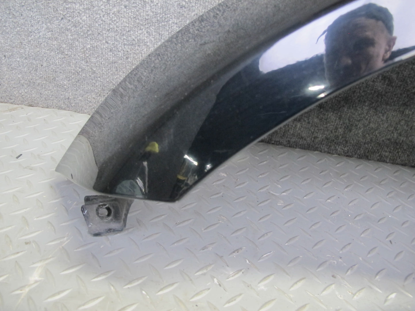 03-06 Nissan Z33 350Z Front Left Fender Shell Cover Panel Black OEM