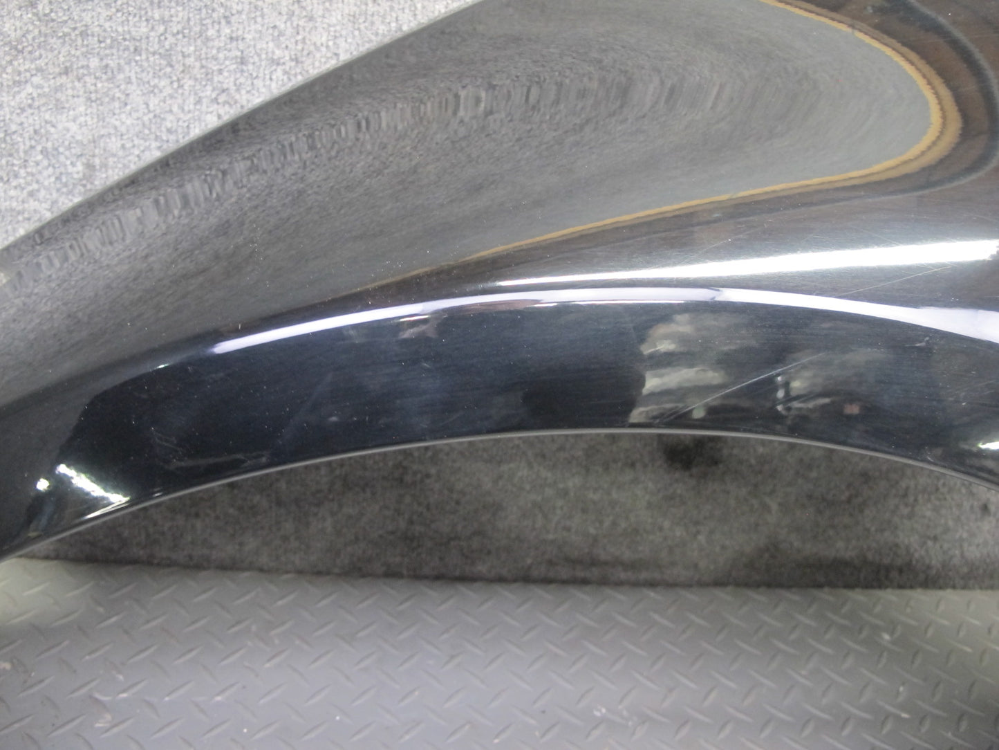 03-06 Nissan Z33 350Z Front Left Fender Shell Cover Panel Black OEM