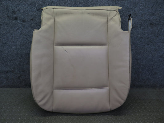 01-06 BMW E46 330ci Convertible Front Left Seat Lower Leather Cushion Beige OEM