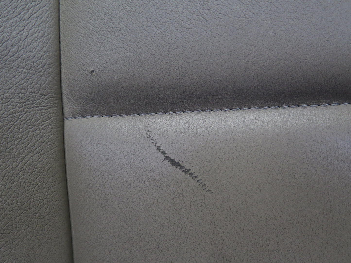 01-06 BMW E46 330ci Convertible Front Left Seat Lower Leather Cushion Beige OEM