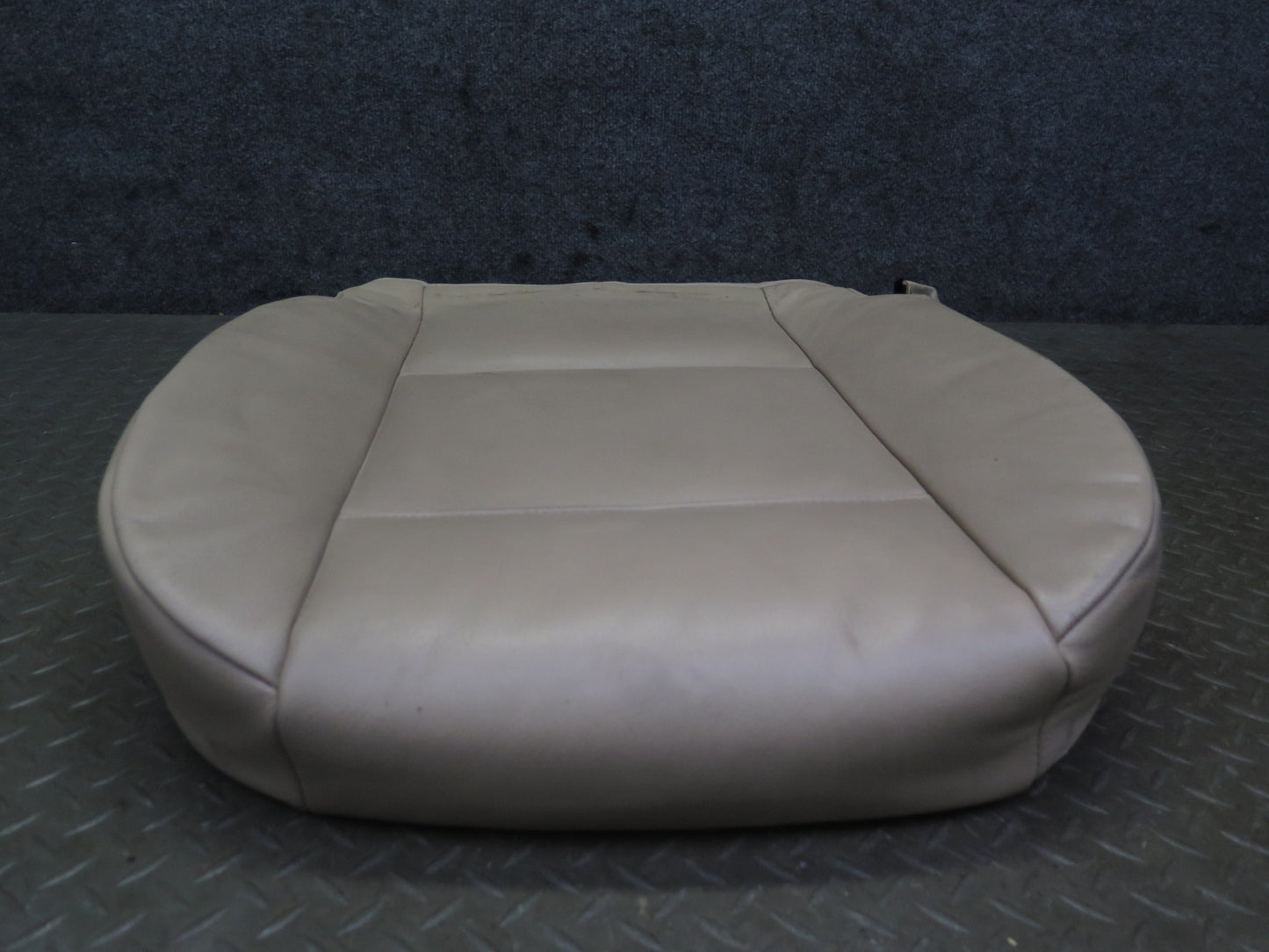 01-06 BMW E46 330ci Convertible Front Left Seat Lower Leather Cushion Beige OEM