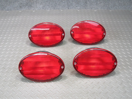 97-04 Chevrolet Corvette C5 Set of 4 Rear Left & Right Tail Light Lamp OEM