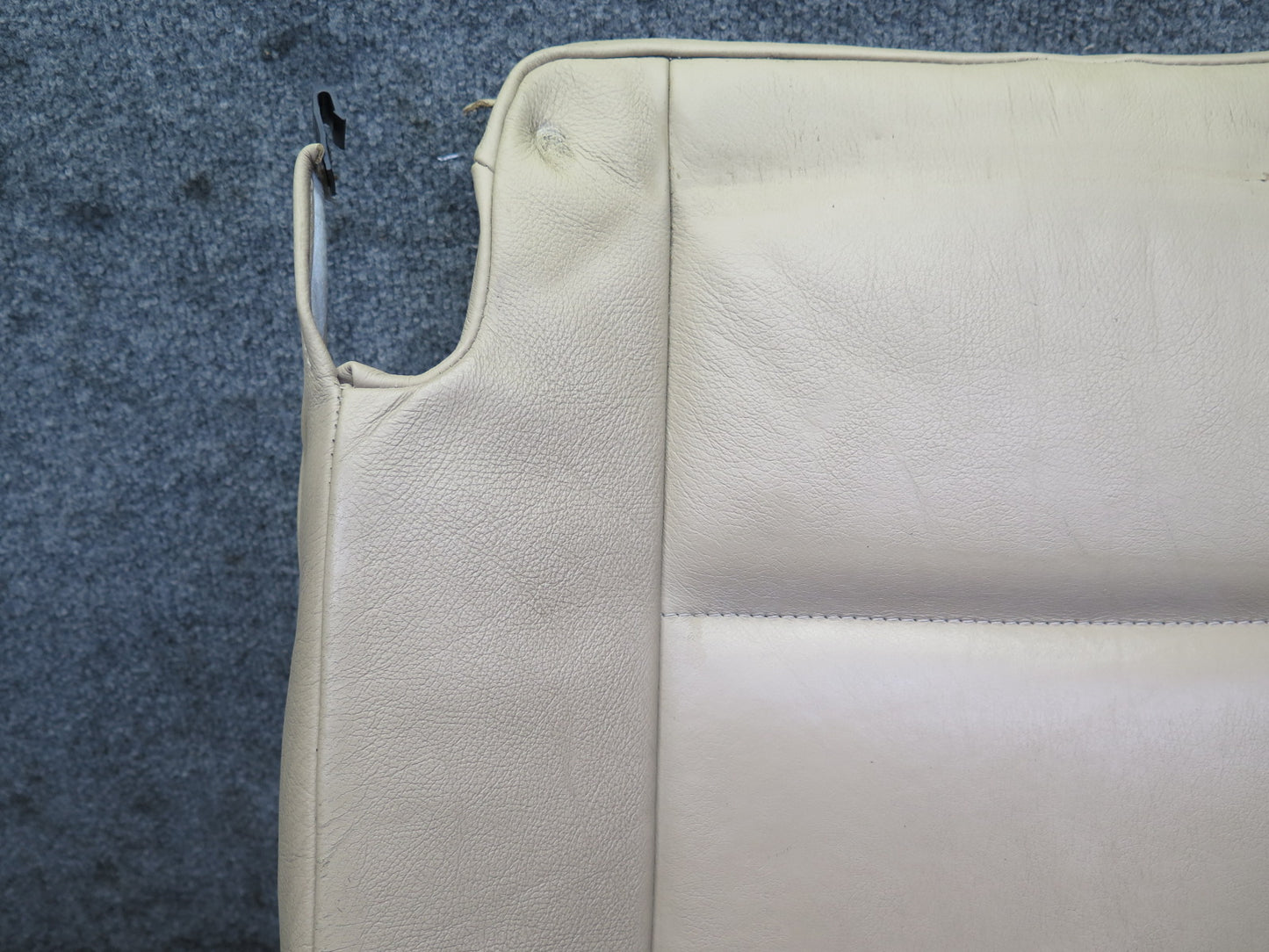 01-06 BMW E46 330ci Convertible Front Right Leather Seat Lower Cushion Beige OEM
