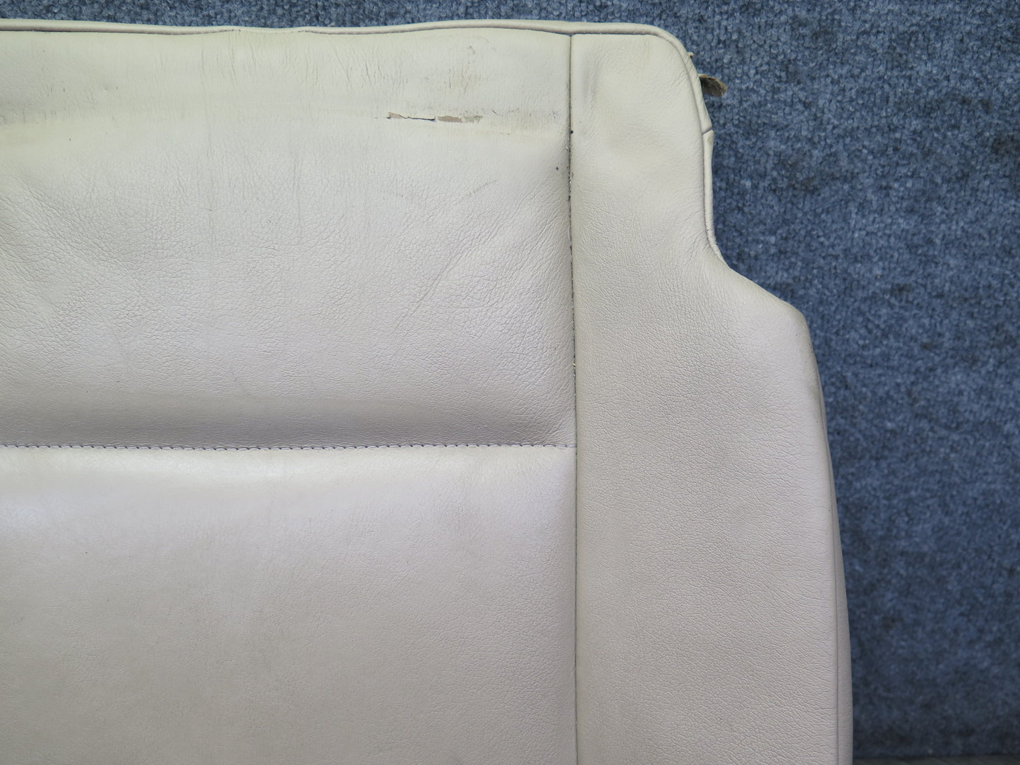 01-06 BMW E46 330ci Convertible Front Right Leather Seat Lower Cushion Beige OEM
