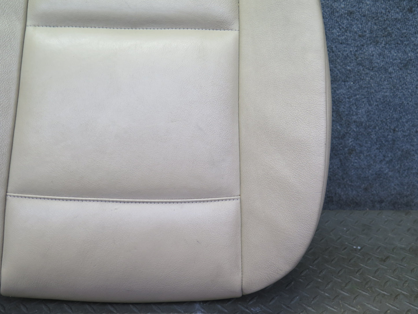 01-06 BMW E46 330ci Convertible Front Right Leather Seat Lower Cushion Beige OEM