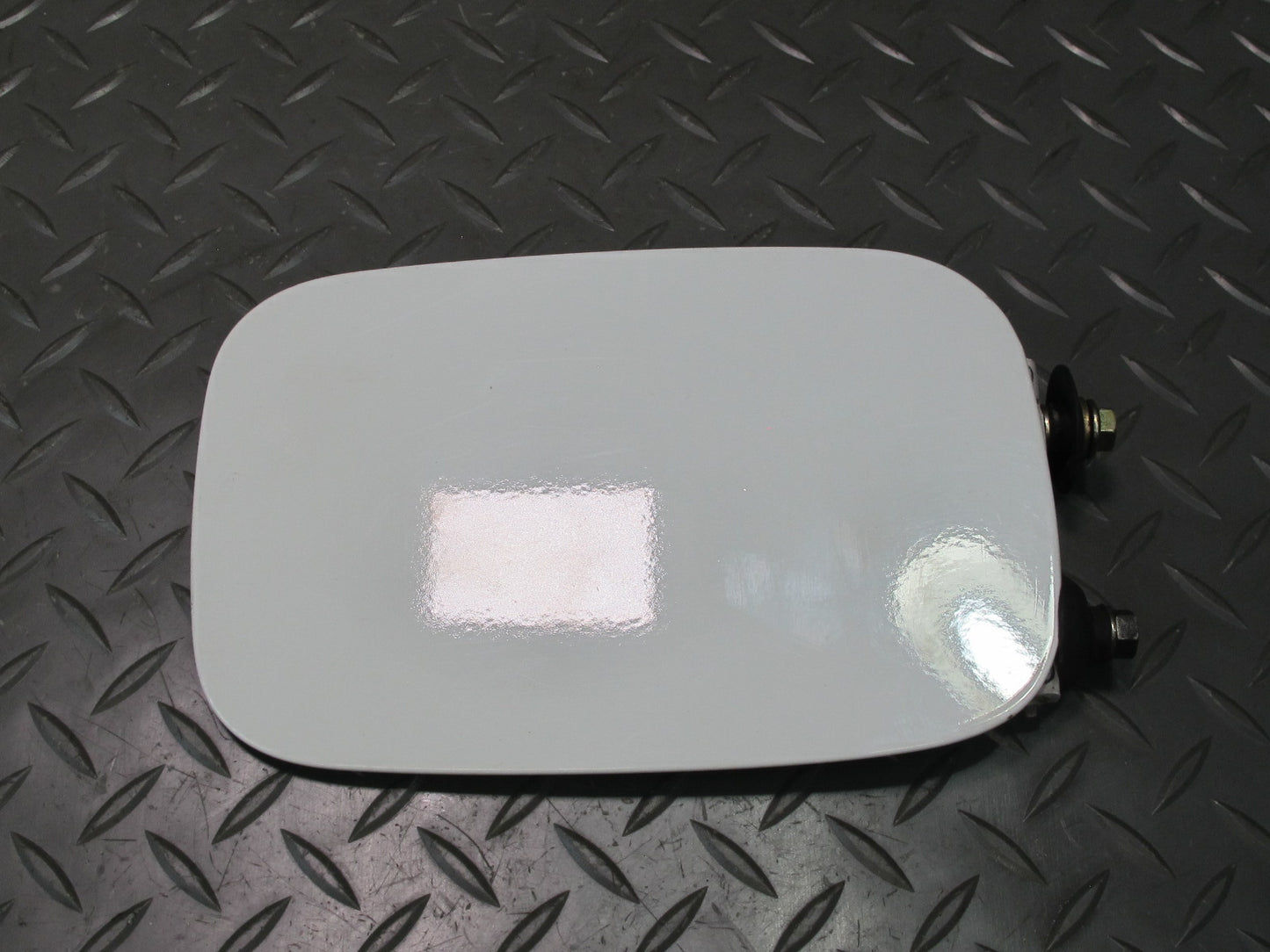 01-06 BMW E46 330ci Convertible Fuel Tank Filler Door Lid Cover White OEM