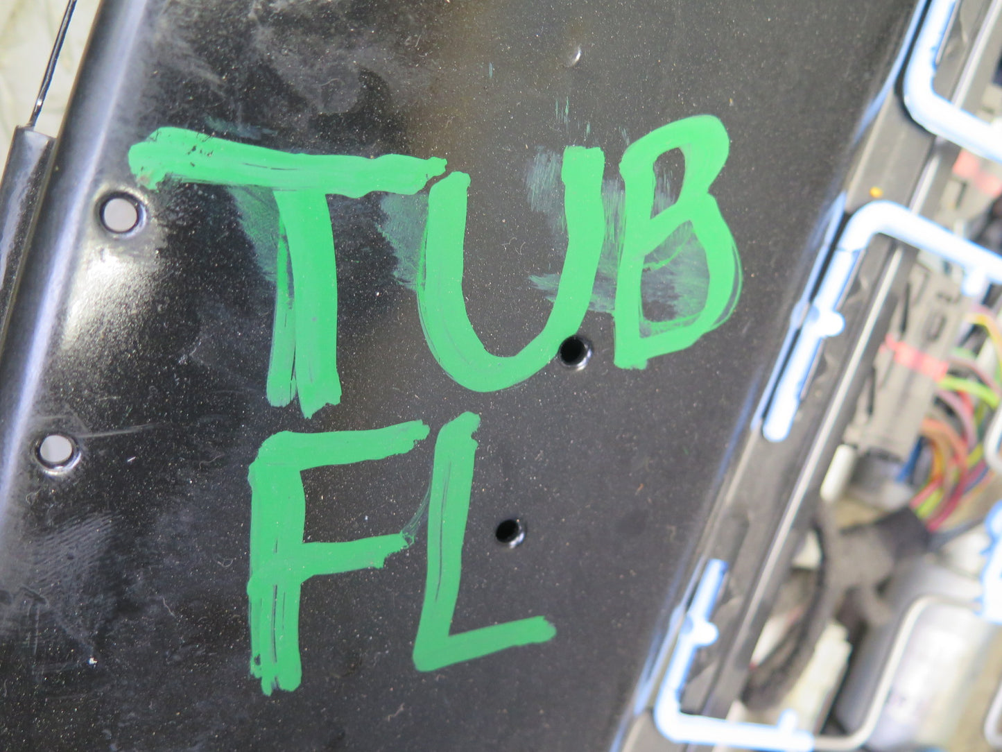 01-06 BMW E46 330ci Convert Front Left Seat Lower Frame Track Rail w Motor OEM