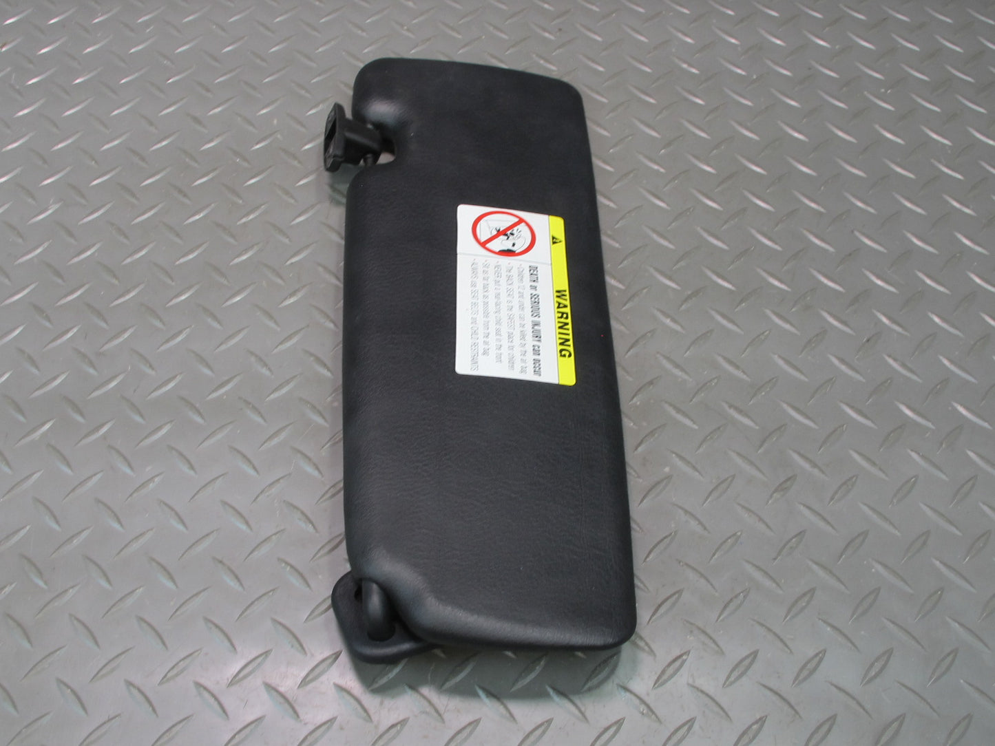 01-06 BMW E46 330ci Convertible Set of 2 Front Left & Right Sun Visor Black OEM