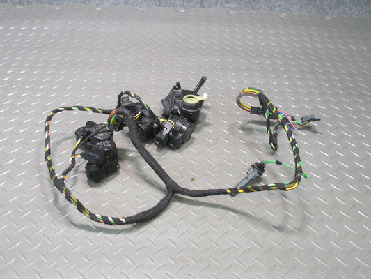 01-06 BMW E46 330ci Set of 5 A/C Heater Flap Door Actuator Motor w Wiring OEM