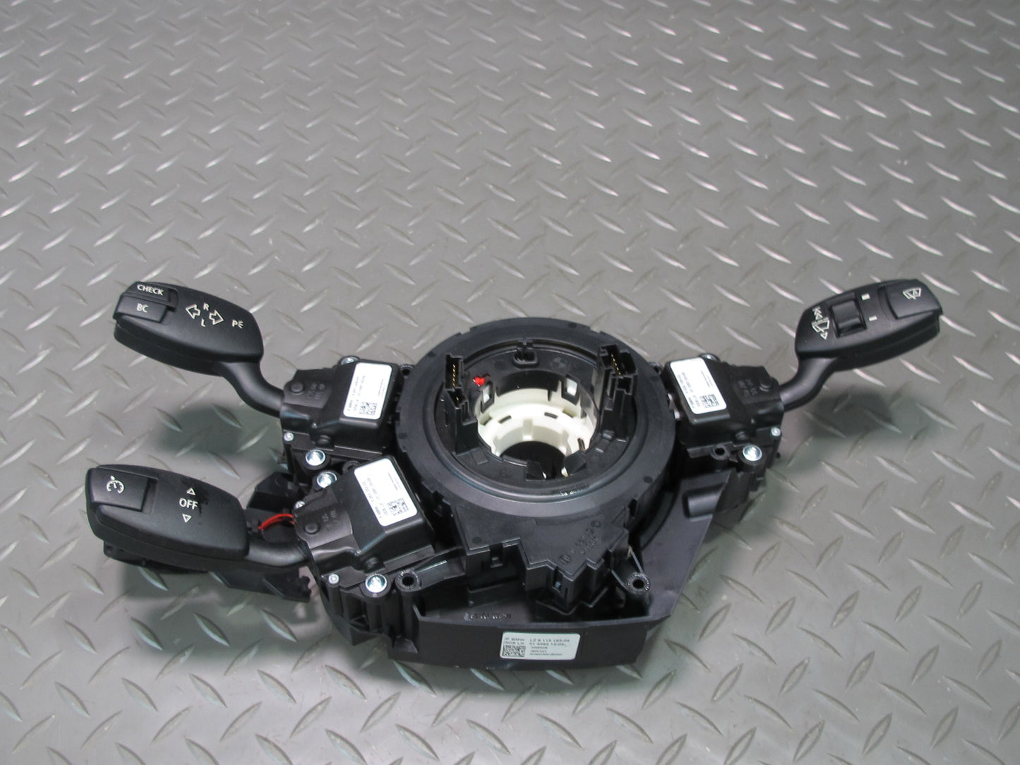 2006-2008 BMW E60 5 Series Steering Column Switches Clock Spring Assembly With Switch Adjuster OEM