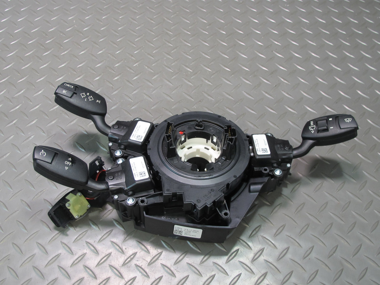 2006-2008 BMW E60 5 Series Steering Column Switches Clock Spring Assembly With Switch Adjuster OEM