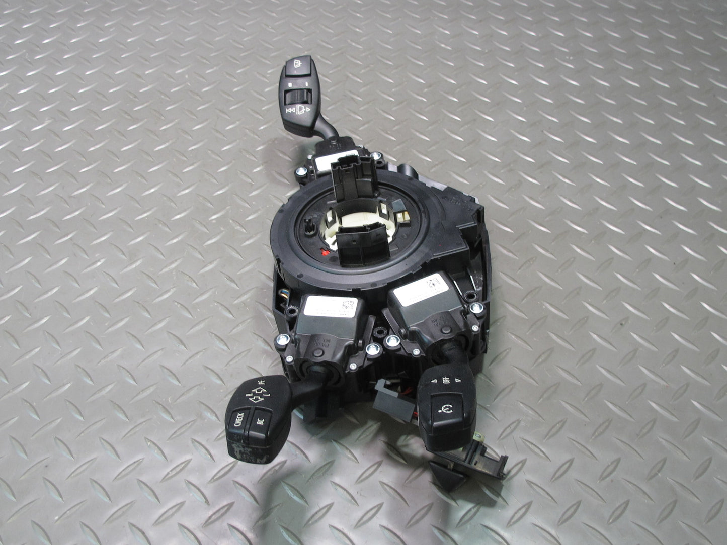 2006-2008 BMW E60 5 Series Steering Column Switches Clock Spring Assembly With Switch Adjuster OEM