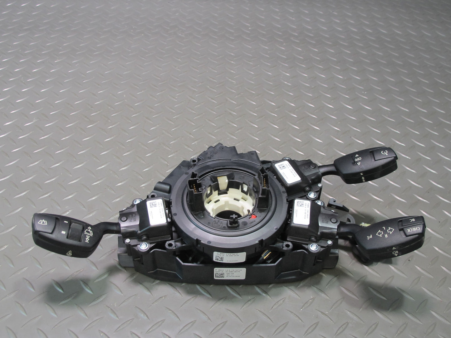 2006-2008 BMW E60 5 Series Steering Column Switches Clock Spring Assembly With Switch Adjuster OEM