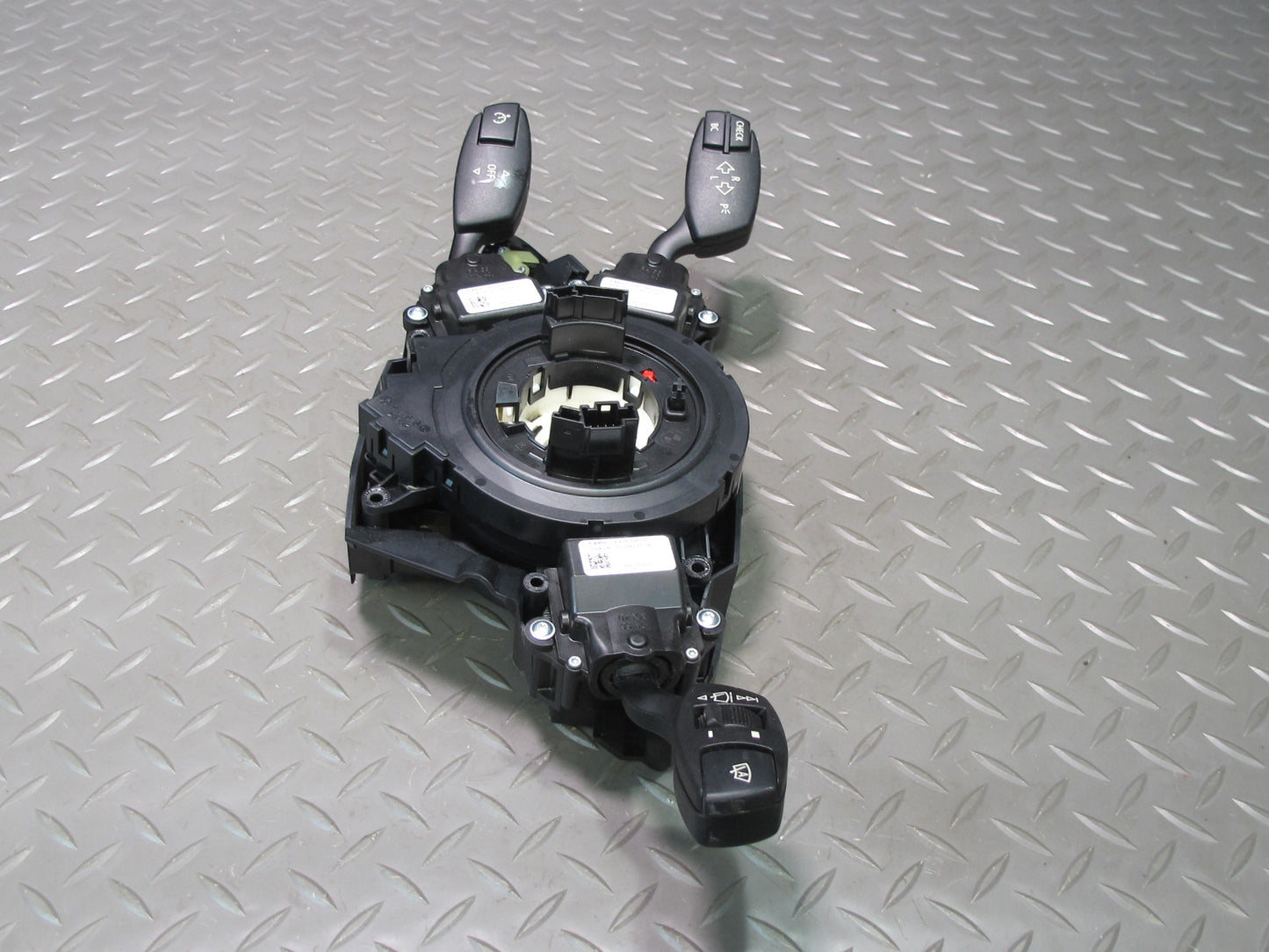 2006-2008 BMW E60 5 Series Steering Column Switches Clock Spring Assembly With Switch Adjuster OEM