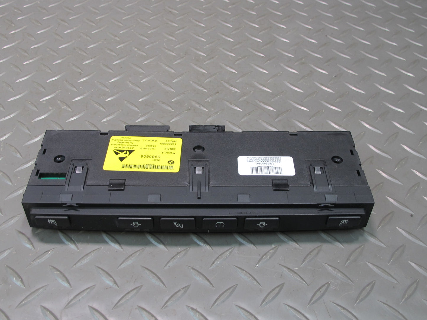 2006-2010 BMW E60 M5 535i Center Console Active Bolster Heated Seat PDC Switch