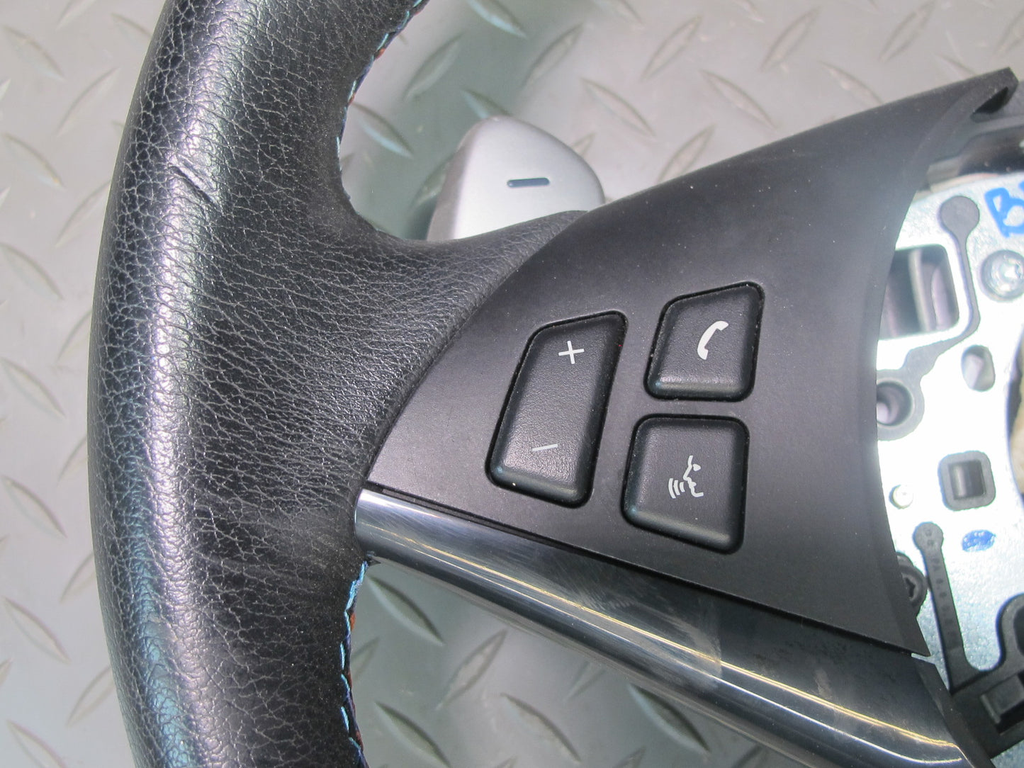 2006-2010 BMW E63 E60 M5 M6 SMG M Sport Leather Steering w Paddles & Controls