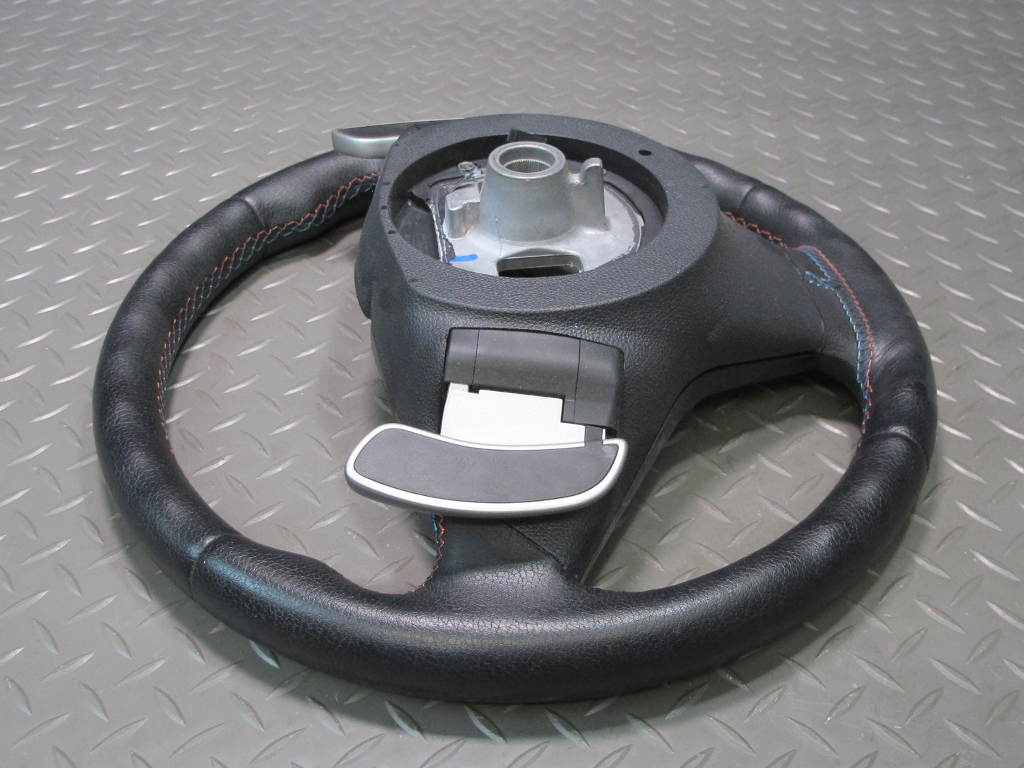 2006-2010 BMW E63 E60 M5 M6 SMG M Sport Leather Steering w Paddles & Controls