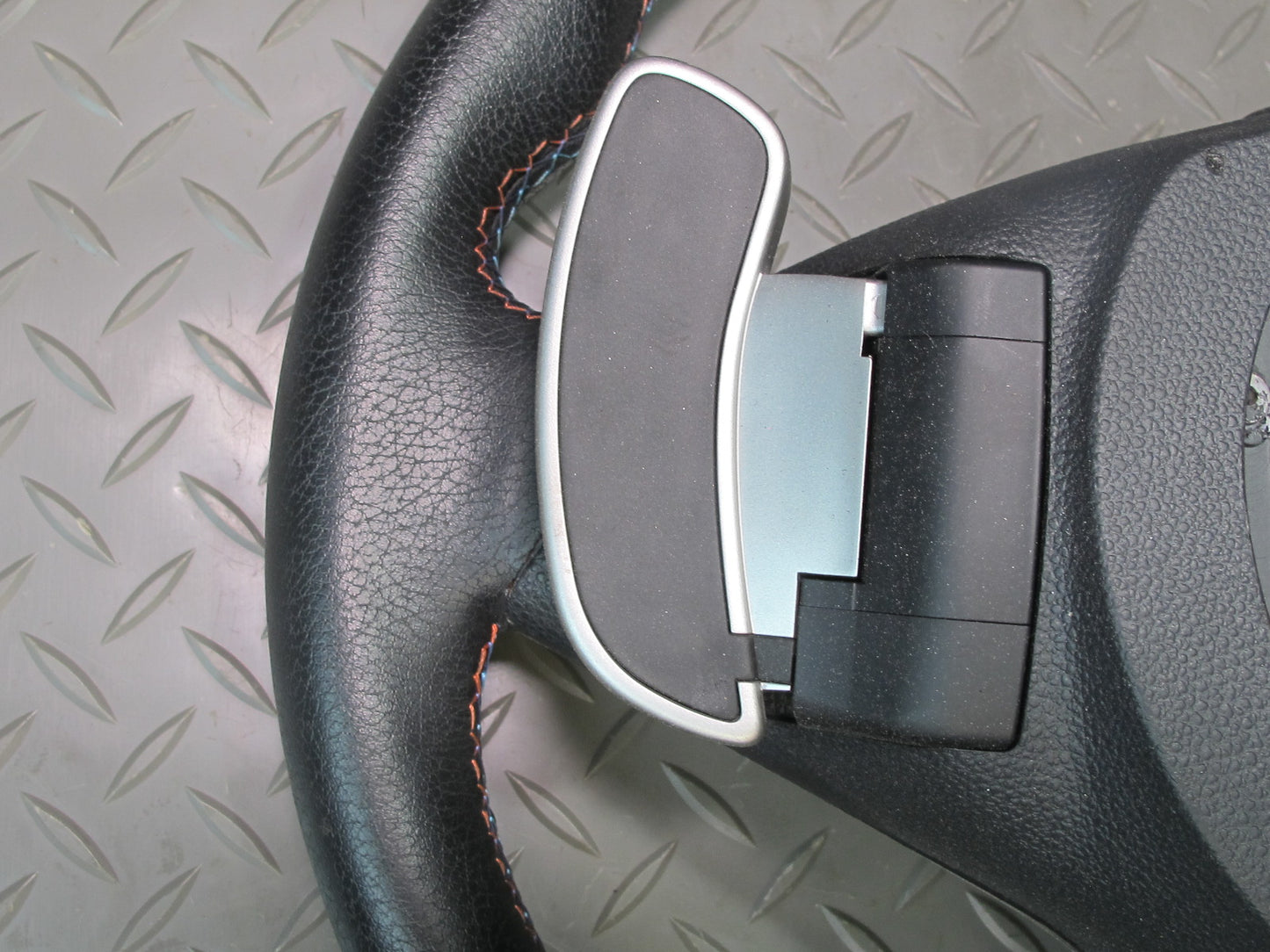 2006-2010 BMW E63 E60 M5 M6 SMG M Sport Leather Steering w Paddles & Controls