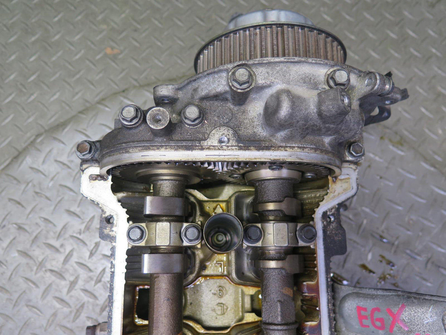 2005-2009 Lexus UZJ120L GX470 4.7L 2UZFE Engine Left Side Cylinder Head Assy