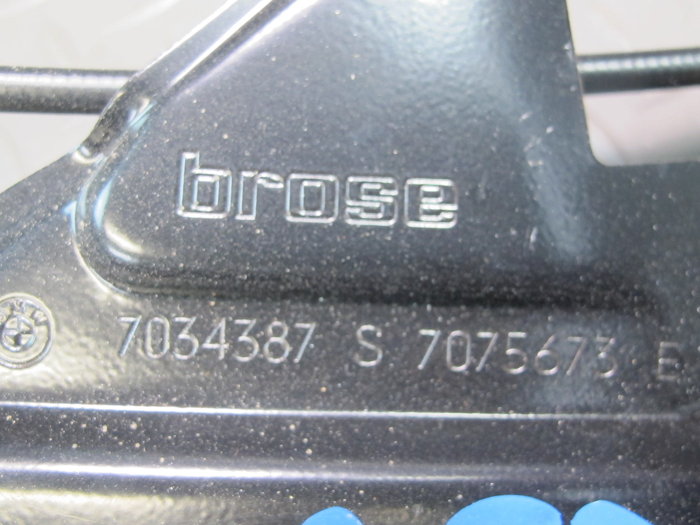 2006-2010 BMW E60 E61 M5 530i Rear Left Door Window Regulator w Motor 7034387