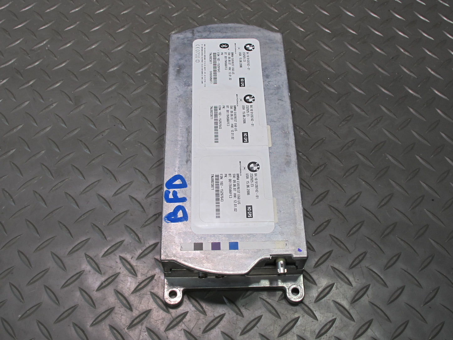 2006-2007 BMW E60 M5 Bluetooth Communication Control Module 9120742