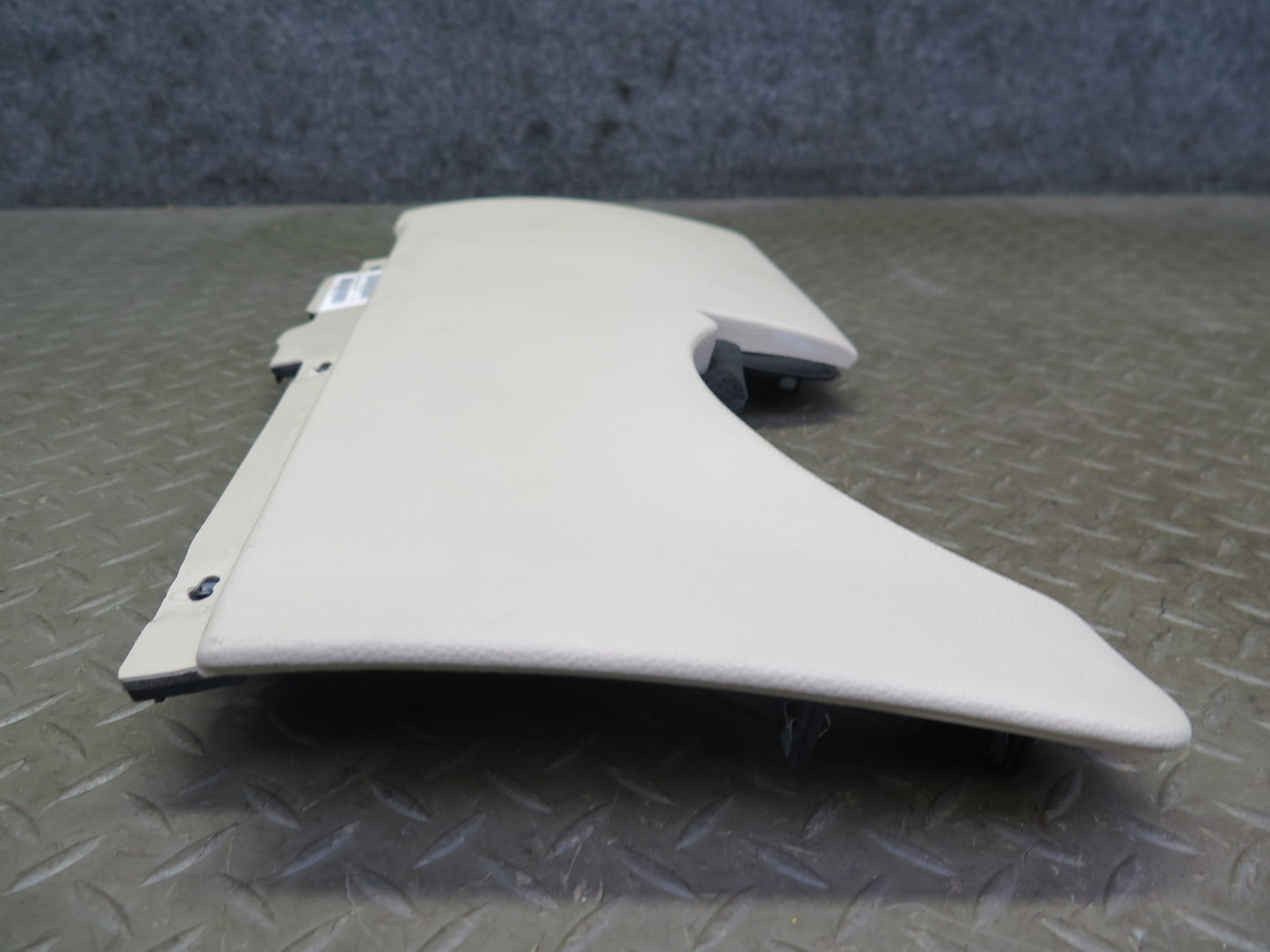 07-13 BMW E93 335i Convert Dash Left Lower Knee Trim Cover Panel Creambeige OEM