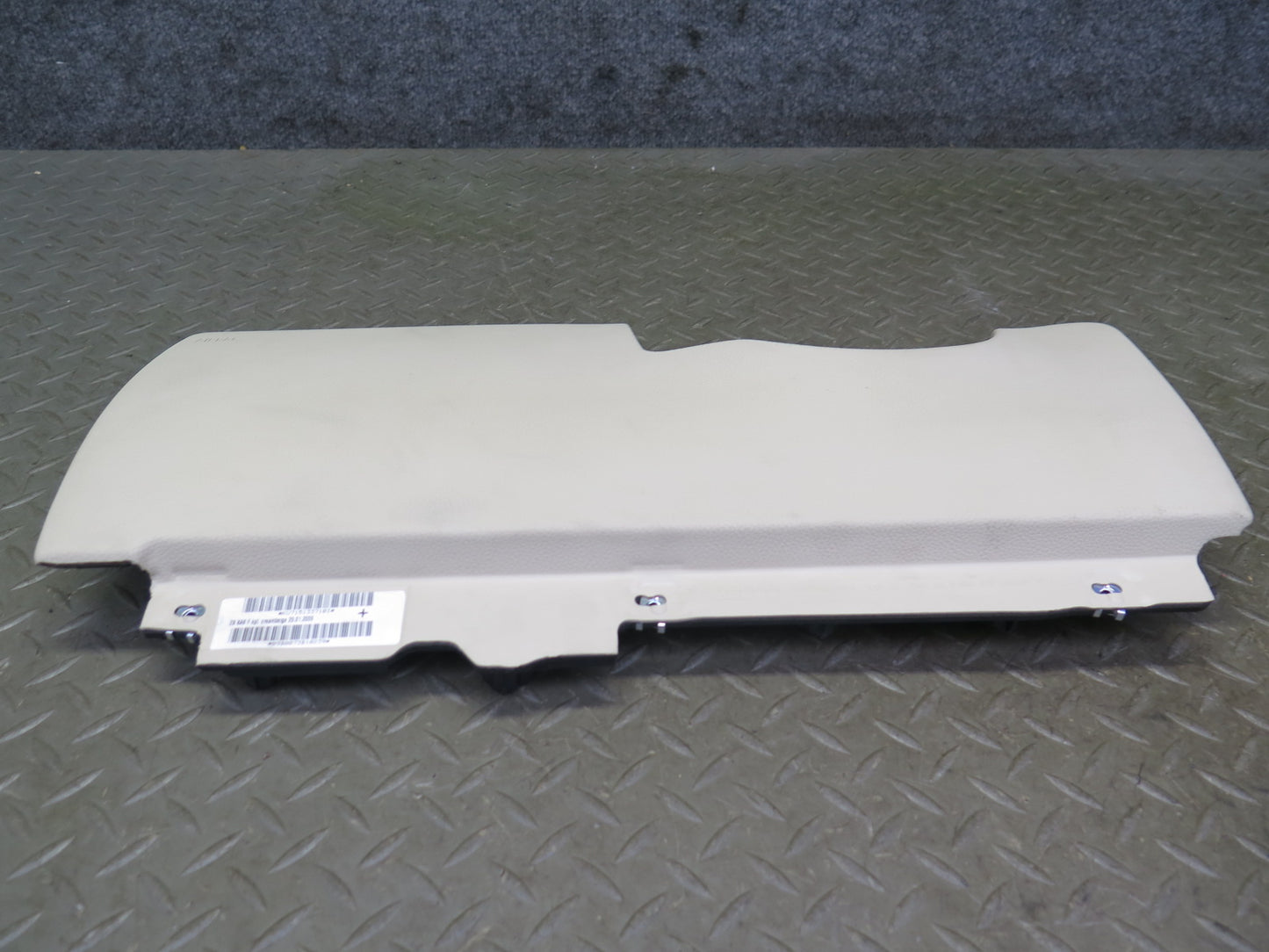 07-13 BMW E93 335i Convert Dash Left Lower Knee Trim Cover Panel Creambeige OEM