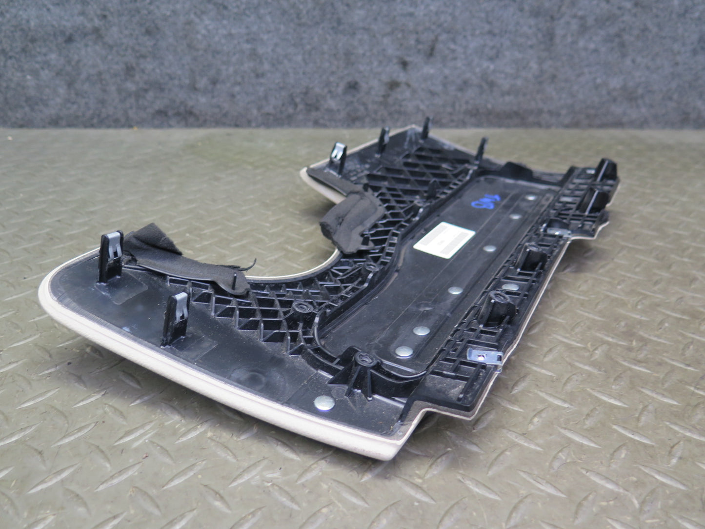 07-13 BMW E93 335i Convert Dash Left Lower Knee Trim Cover Panel Creambeige OEM