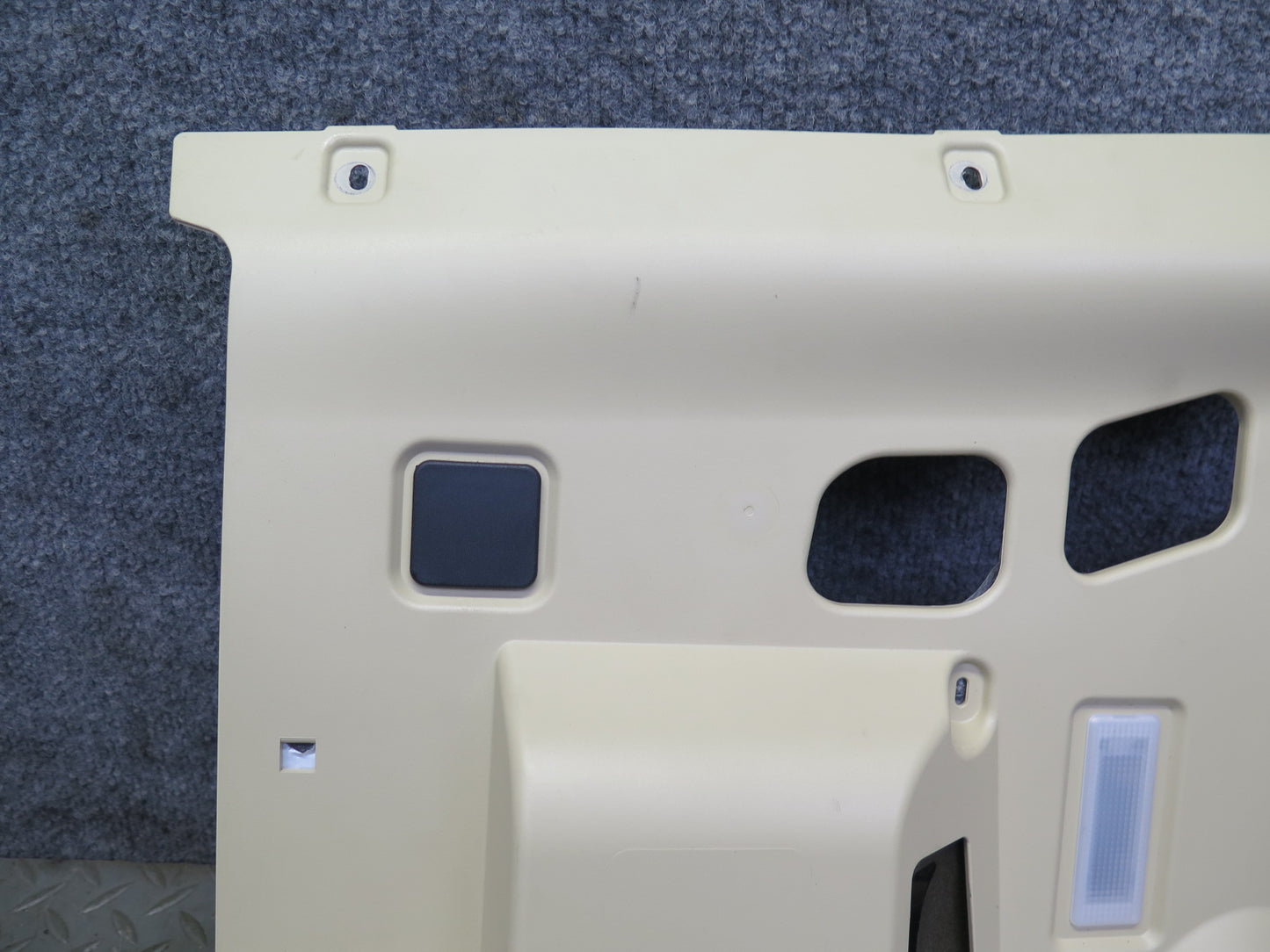 07-13 BMW E92 E93 335i Left Right Under Dash Lower Knee Trim Panel Set Beige OEM