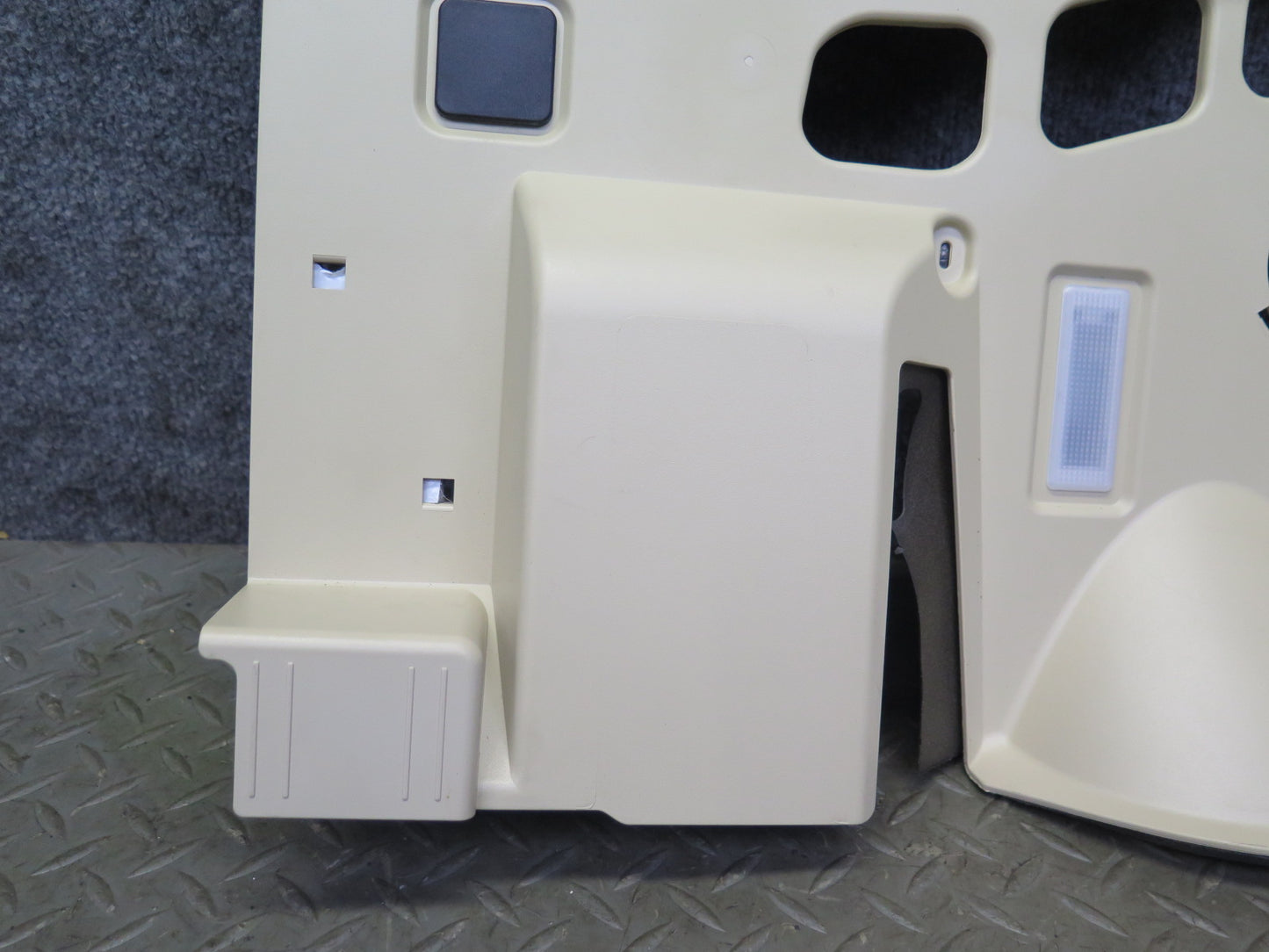 07-13 BMW E92 E93 335i Left Right Under Dash Lower Knee Trim Panel Set Beige OEM