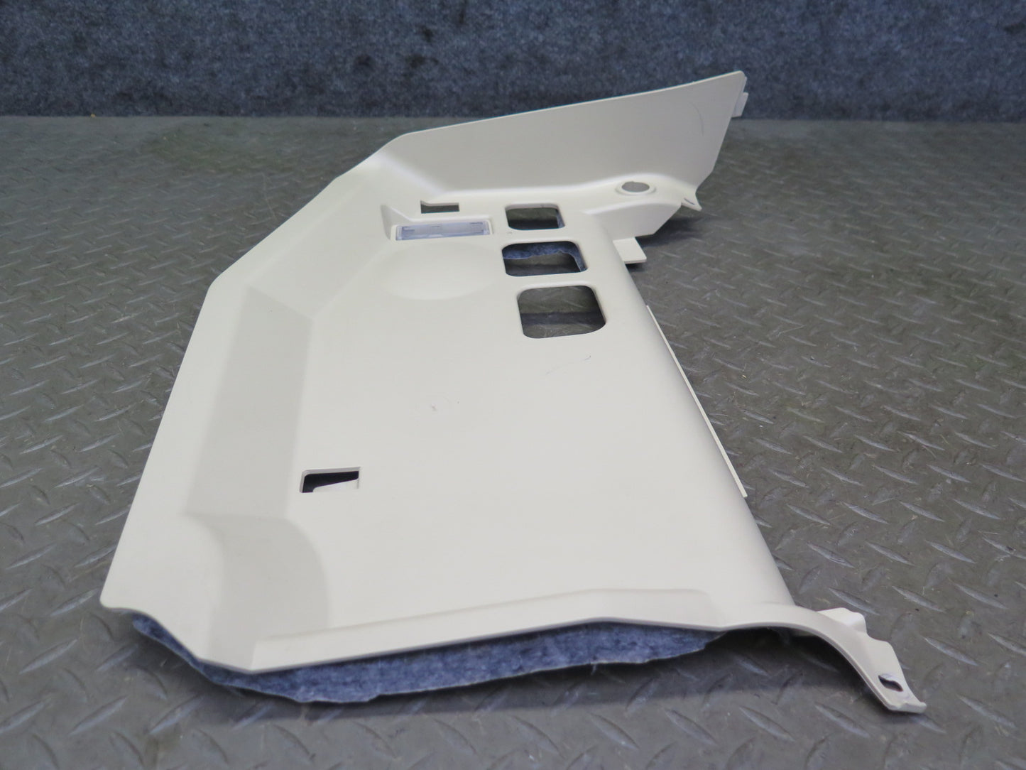 07-13 BMW E92 E93 335i Left Right Under Dash Lower Knee Trim Panel Set Beige OEM