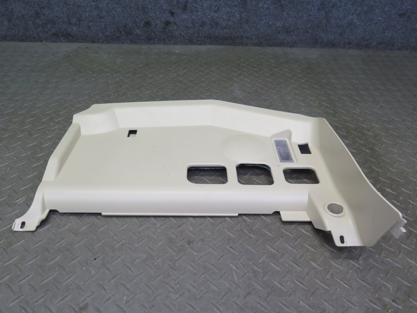 07-13 BMW E92 E93 335i Left Right Under Dash Lower Knee Trim Panel Set Beige OEM