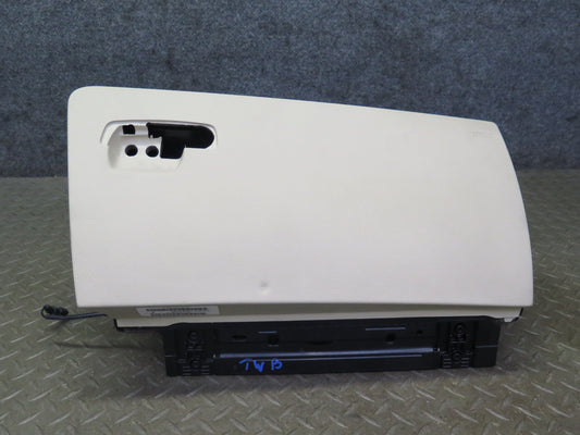 07-13 BMW E93 335i Convertible Dash Glove Box Storage Compartment Creambeige OEM