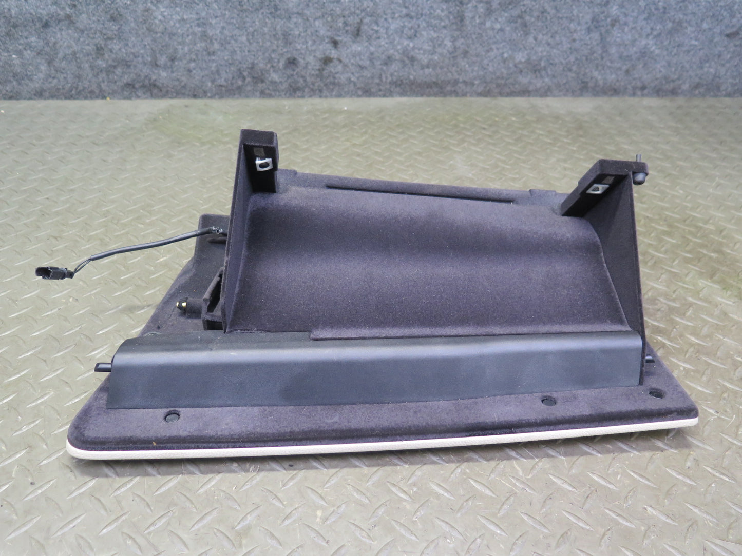07-13 BMW E93 335i Convertible Dash Glove Box Storage Compartment Creambeige OEM