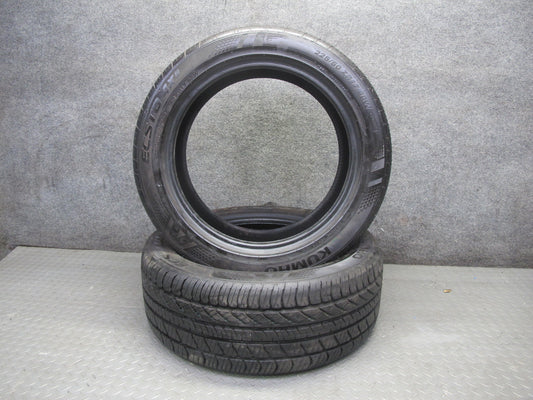 Set of 2 Kumho Ecsta 4X II A/S Tire 225/50 ZR17 98W 0923 4724 8/32 9/32 Tread