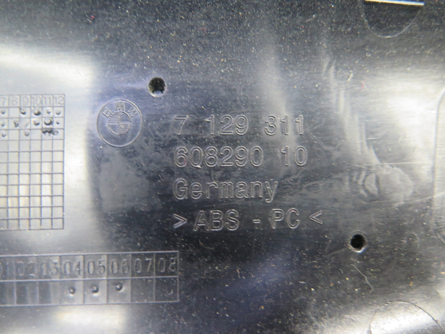 07-13 BMW E93 335i Convertible Set of 2 Interior A Pillar Trim Cover Panel OEM