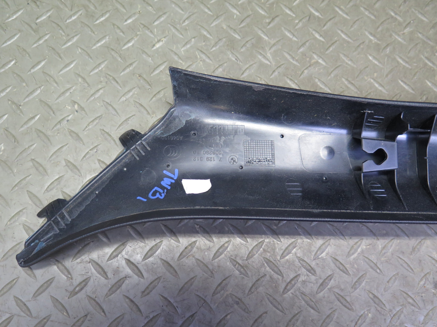 07-13 BMW E93 335i Convertible Set of 2 Interior A Pillar Trim Cover Panel OEM