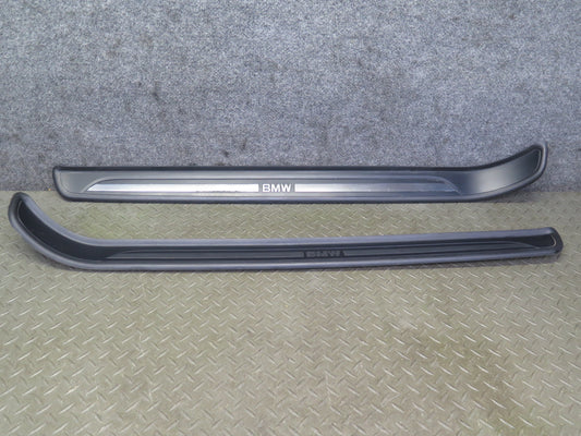 07-13 BMW E92 E93 335i Left & Right Door Scuff Sill Plate Trim Panel Set OEM