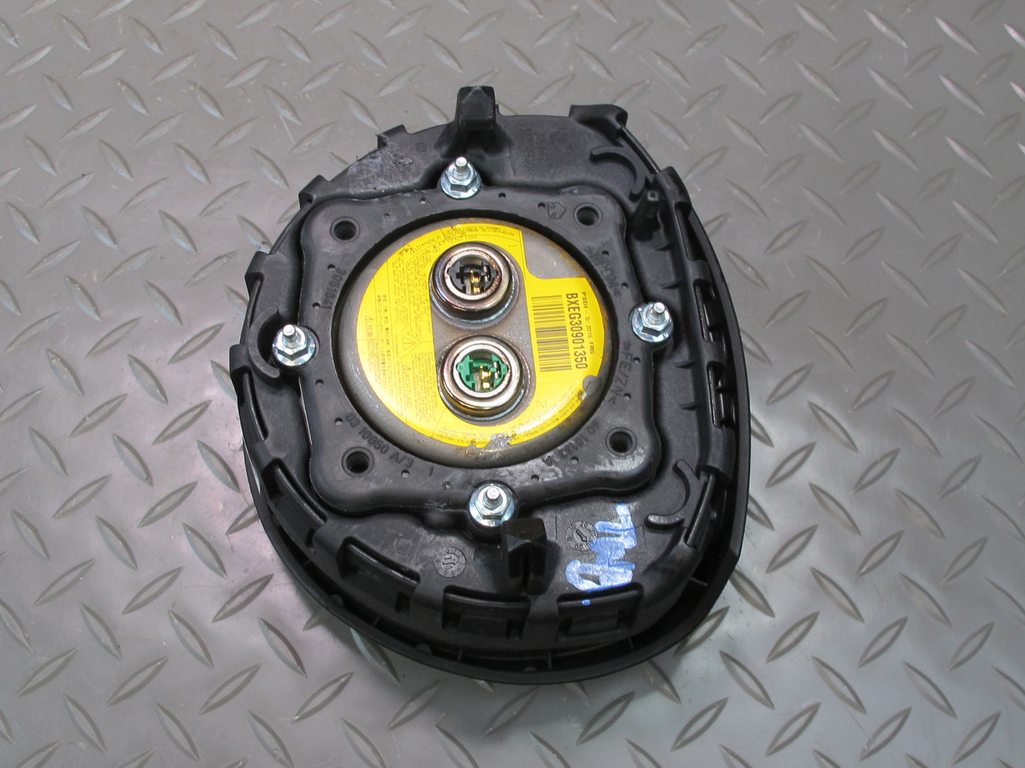 07-10 BMW E90 E91 E92 E93 FRONT LEFT DRIVER SIDE SPORT STEERING WHEEL SRS AIRBAG 3051642 OEM