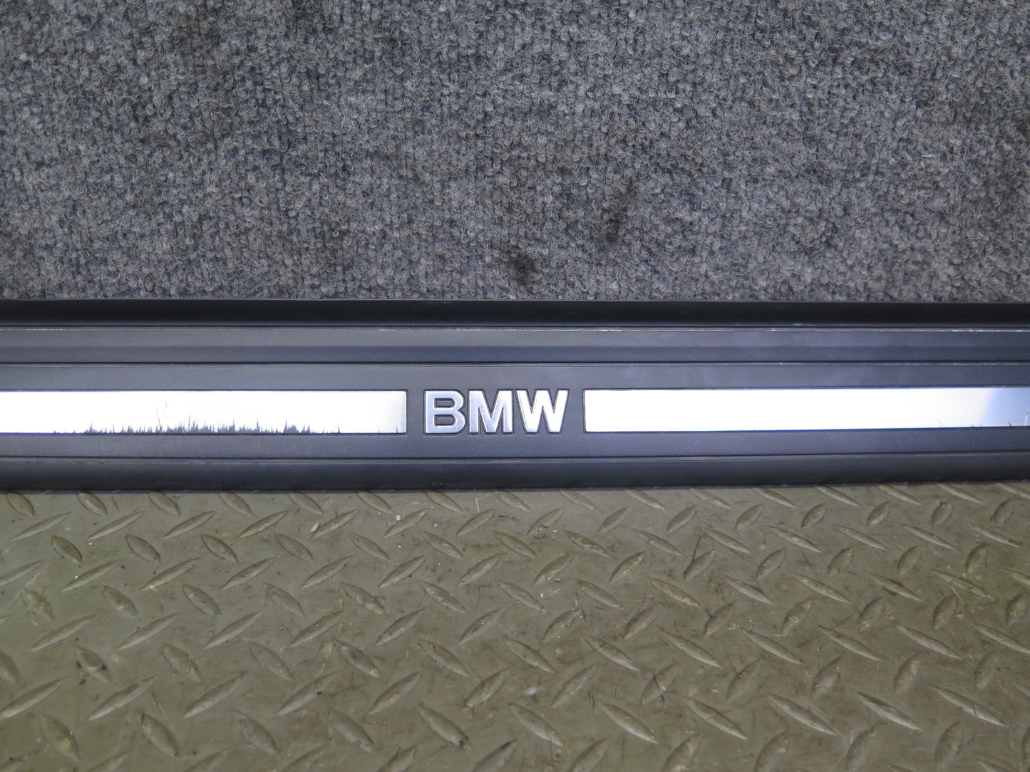 07-13 BMW E92 E93 335i Left & Right Door Scuff Sill Plate Trim Panel Set OEM