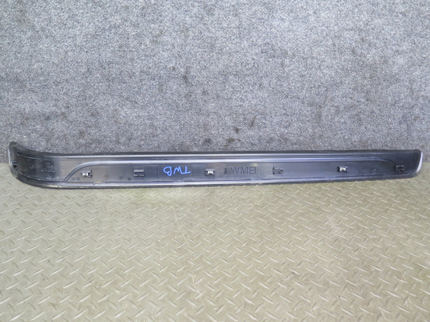 07-13 BMW E92 E93 335i Left & Right Door Scuff Sill Plate Trim Panel Set OEM