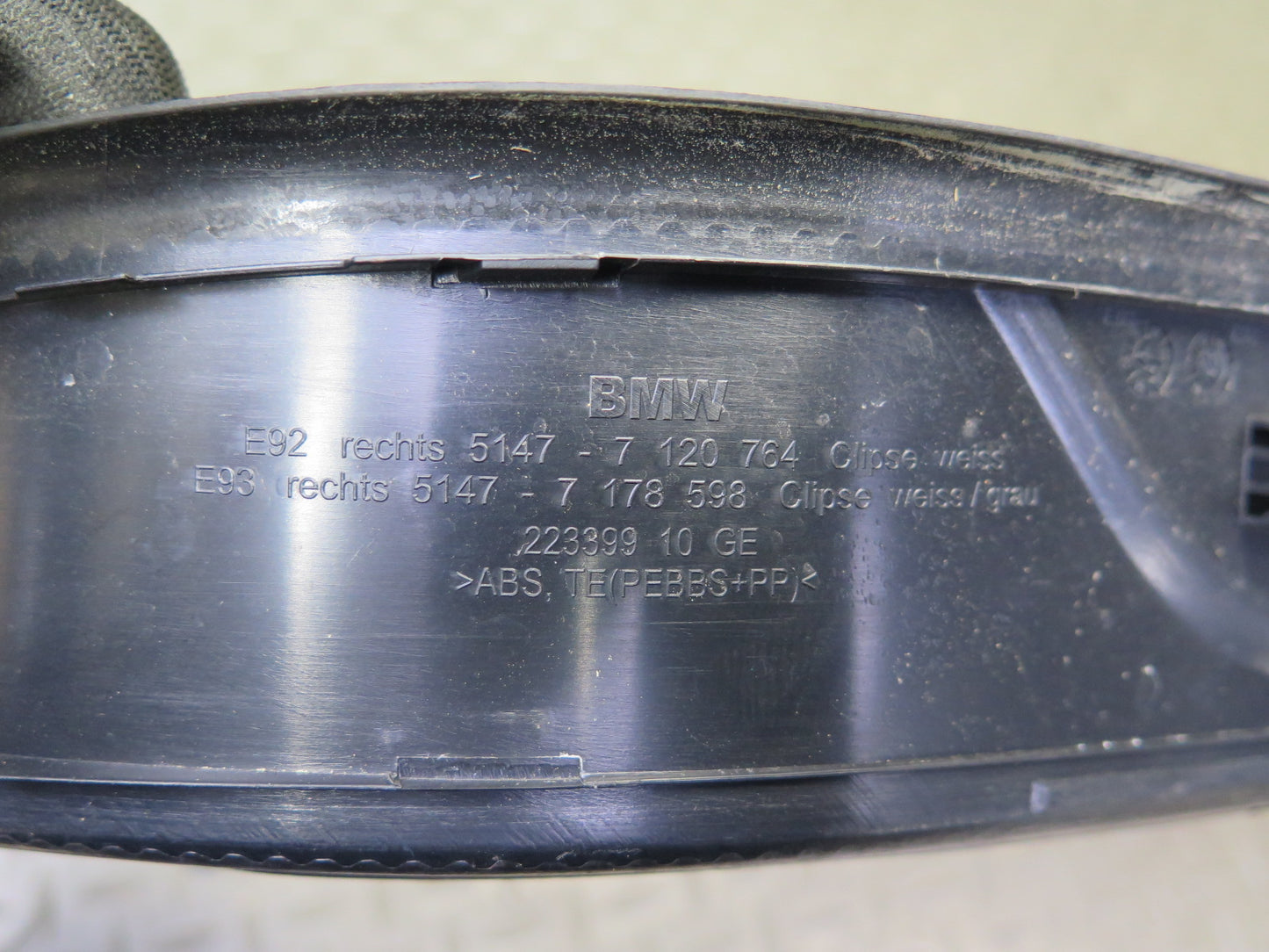 07-13 BMW E92 E93 335i Left & Right Door Scuff Sill Plate Trim Panel Set OEM