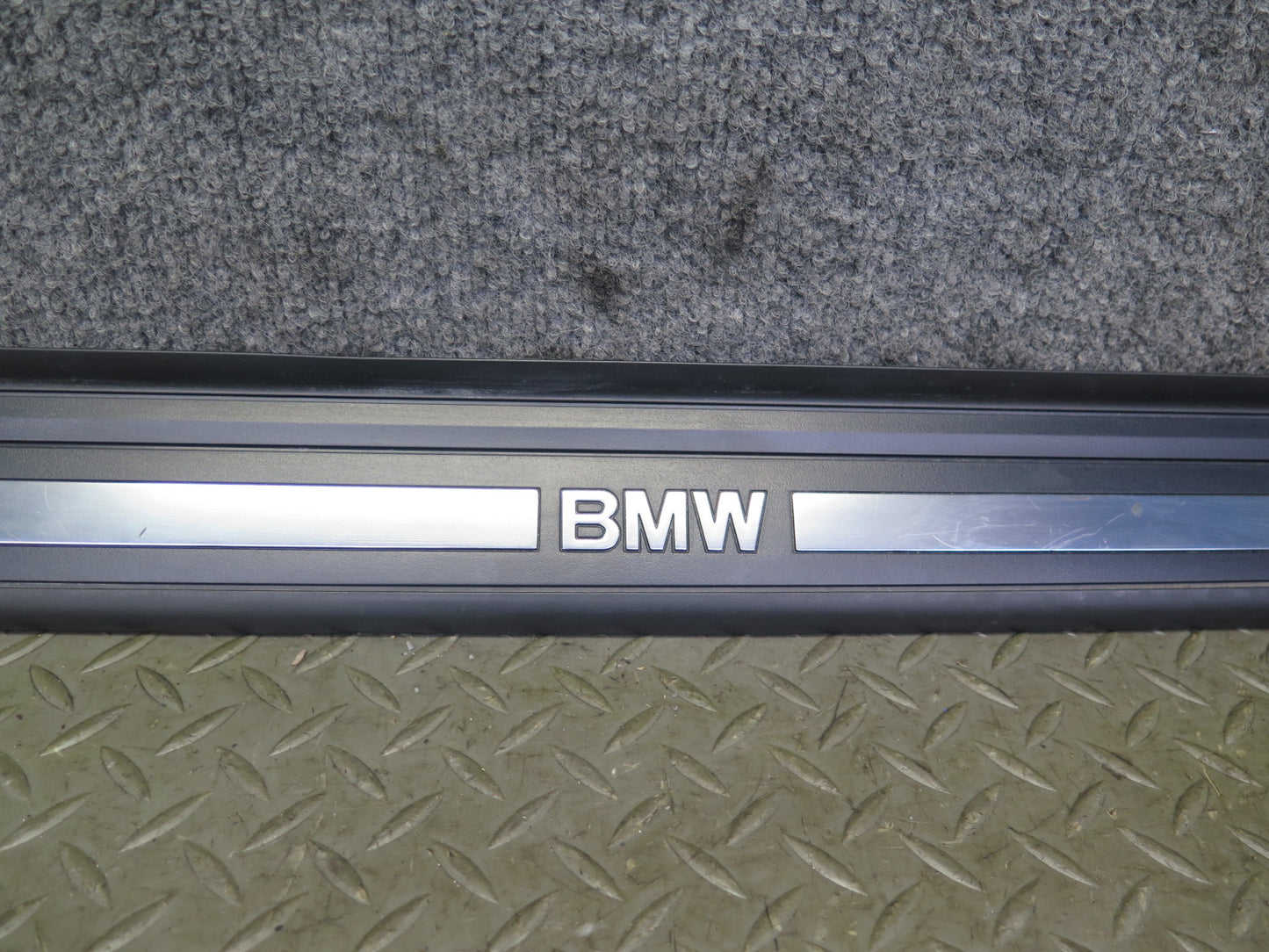 07-13 BMW E92 E93 335i Left & Right Door Scuff Sill Plate Trim Panel Set OEM